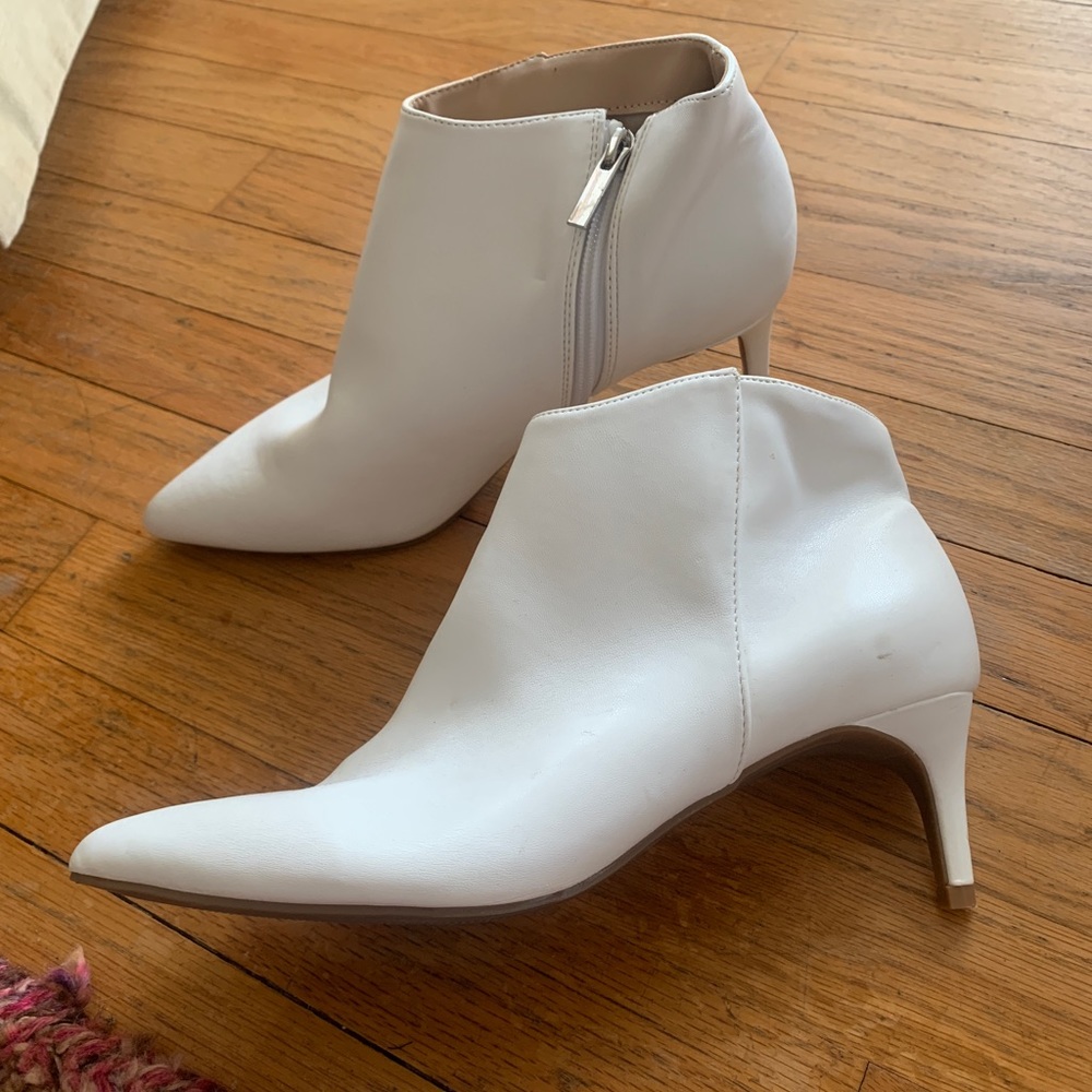 White Gogo Boots